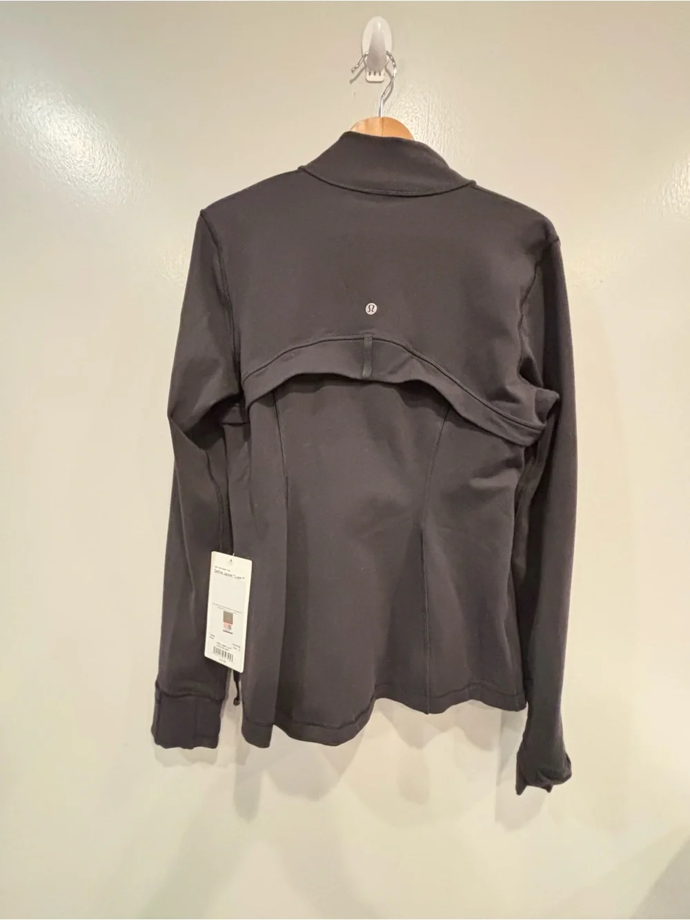 Lululemon Define Black Utility Zip-Up Jacket Customized “Tulane” Green Wave